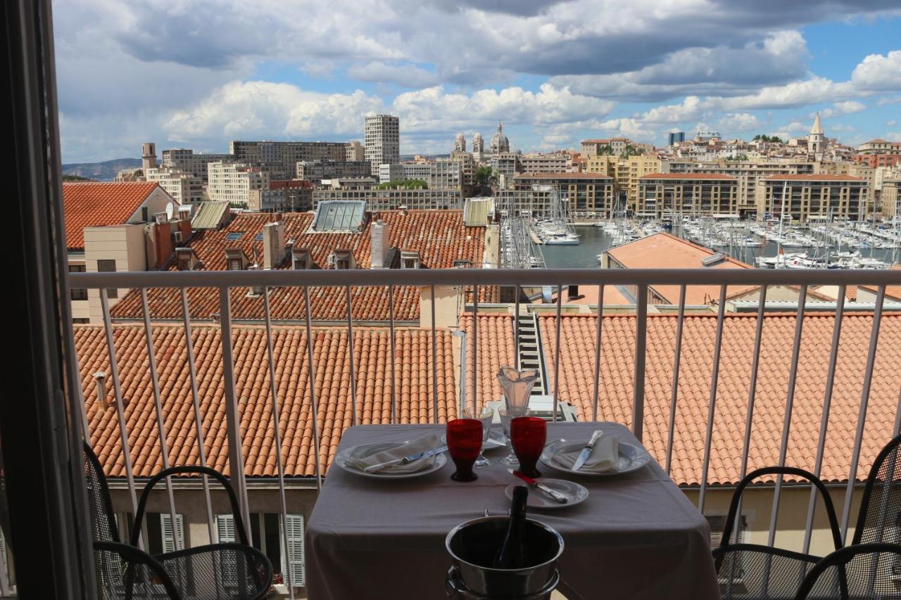 Suite Privee Du Balcon Du Vieux Port Marseille Bagian luar foto