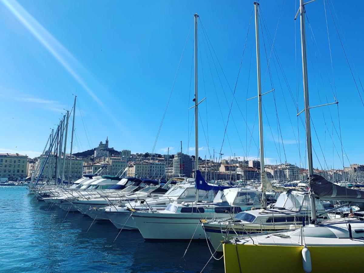 Suite Privee Du Balcon Du Vieux Port Marseille Bagian luar foto